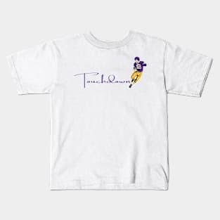 Touchdown Vikings! Kids T-Shirt